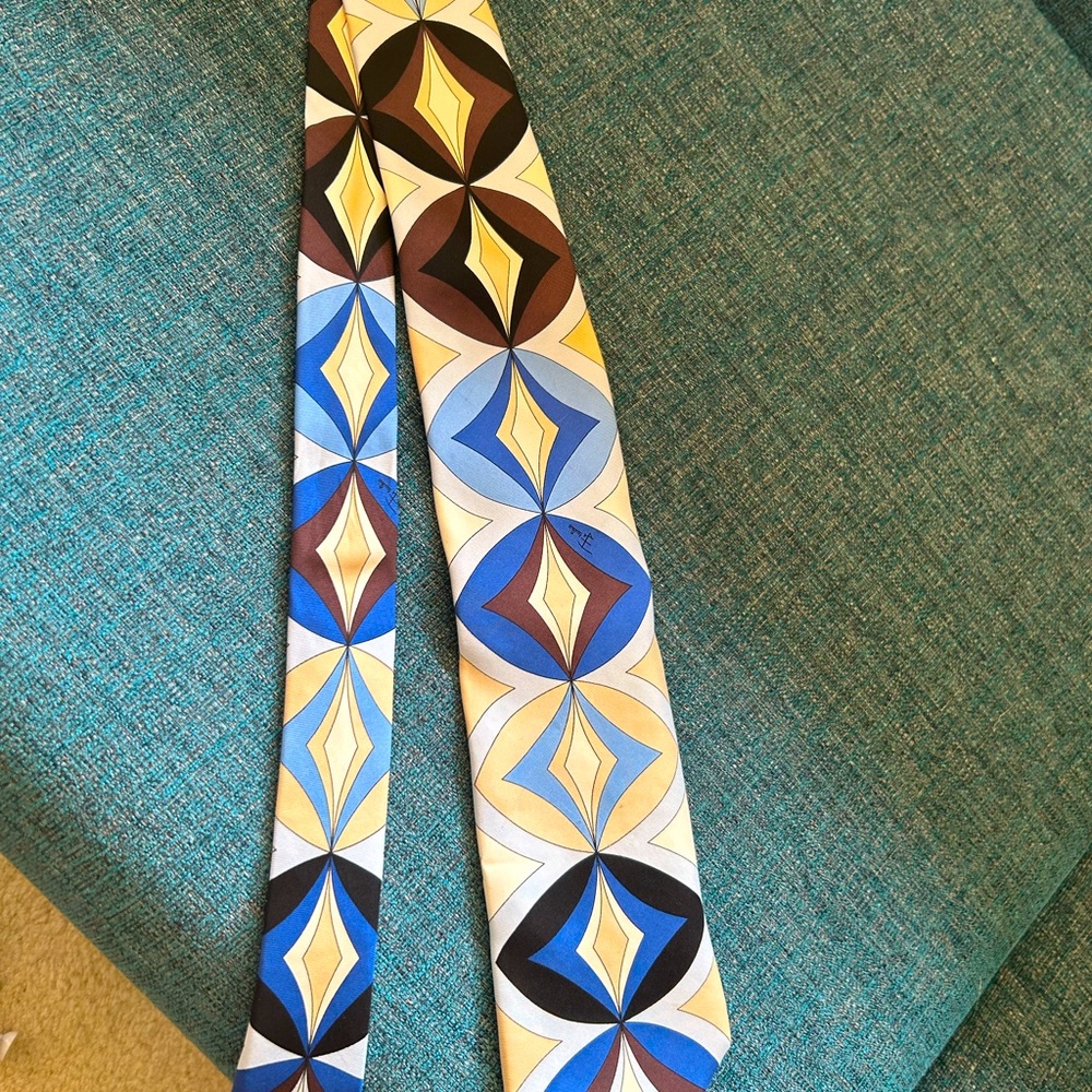 Emilio Pucci Silk Tie